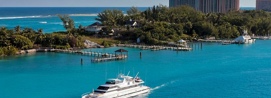 cruise ship in water